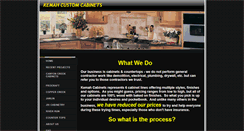 Desktop Screenshot of kemahcabinets.com